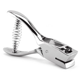 Samyo Hand Held ID Card Slot Hole Punch Metal Puncher Plier Punching Tool for ID Card Badge PVC Photo Tag