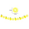 3Pcs Lemon Party Banner Yellow Lemon Garland Summer Lemonade Theme