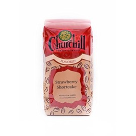 Churchill Coffee Strawberry Shortcake 12 oz - Whole Bean