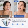 10-Pack Dental Mirror Set for Oral Inspection – High-Definition Mouth
