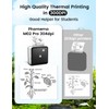 Phomemo M02-Pro 300DPI Mini Thermal Printer, Sticker Printer Bluetooth for