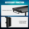 POARMEEY Premium Iron Tattoo Tray on Wheels Trolley Adjustable Height,