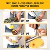 Tech Traders New Stainless Steel Fruit Pineapple Slicer