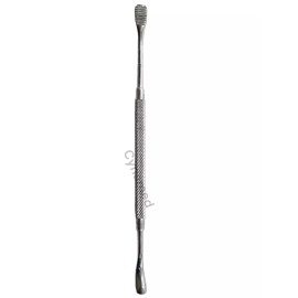 Avon Surgical 5 CT Howard Bone File #12, Knurled, Double-Ended, Bone Filing Handpiece
