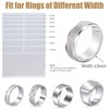 Blulu 85 Pcs Ring Sizers for Loose Rings Invisible Size