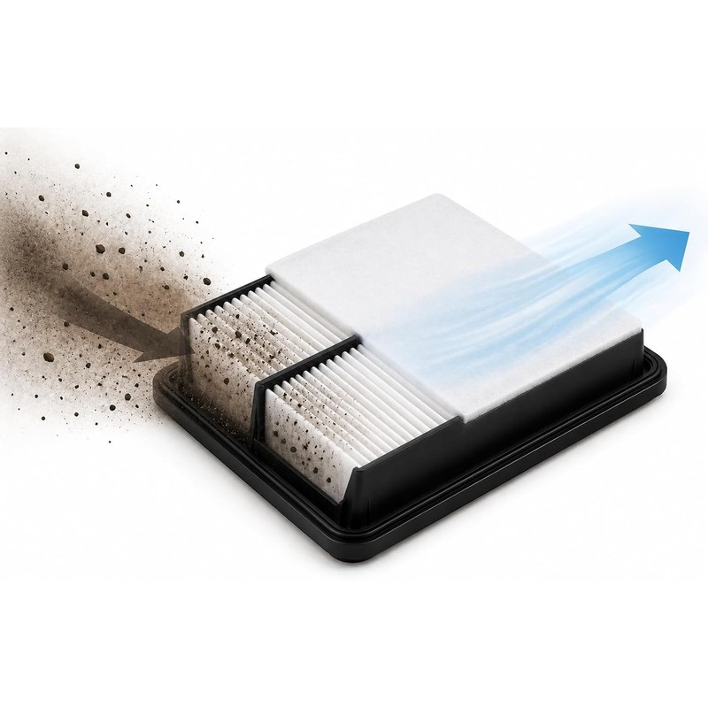 Filtro Aire Motor Versa 2020-2024, Kicks 2017-2020 1.6l