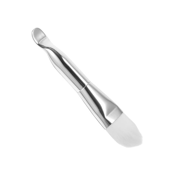Facial Mask Applicator Brush with Soft Bristles and Spoon for