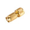Sarini 2pcs Quick Connector Faucet AdapterSet Aluminum Alloy Copper-Plated Expandable