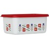 Fuji Enamel Misa Deep Square Container M Red