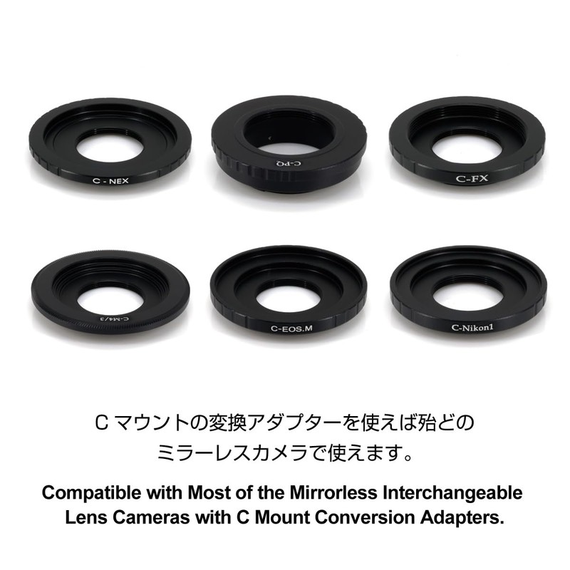 GIZMON Wtulens for C Mount | For C-Mount