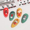 Christmas Nail Art Stickers Decals, Winter Nail Supplies, Xmas Elk