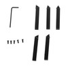 5PCs Carbide Turning Tool Indexable Set 5/16‑Inch for Surface‑Cutting /