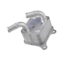 Partuto Engine Oil Cooler Compatible for Kia Forte 2019-2023, Durable Aluminum Alloy Silver Tone Transmission Oil Cooler Replacement