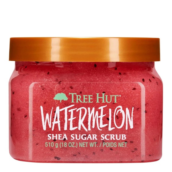 Tree Hut Strawberry Shea Sugar Scrub 18 oz Exfoliating &