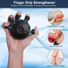 2025 Upgraded Finger Grip Strengthener Finger Exerciser, 2PCS Finger Strengthener