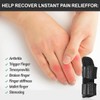 BDEPSTR 3 Pieces Finger Splint, Finger Smoother Finger Splint Stabiliser,