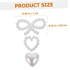 Baluue Shiny Pearl Nail Charms for DIY Nail Art Decorations Elegant Manicure Jewelry