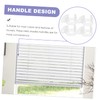 MAGICLULU 4Pcs Transparent Roller Shade Pulls Blind Clips for Easy
