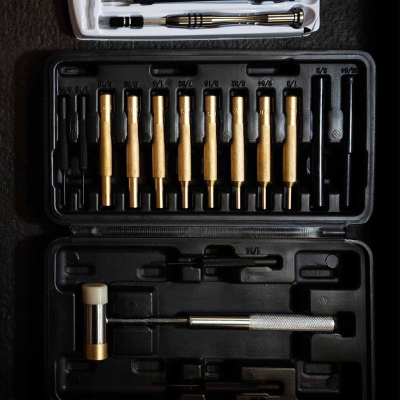 Wheeler 1" Nylon and Brass Hammer with Dual Heads for