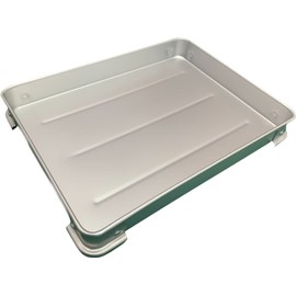 Taniguchi-metal Stackable System Bat Main Unit Small 33.5×25.5×4cm (13.2×10.0×1.6 inches) Preparation Meat Fish Sashimi Gyoza Made in Japan Commercial Use Professional Specification Gyoza Bat