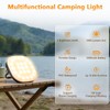 Solar Camping Lights, Solar Camping Lantern Rechargeable 5000mAh LED 5