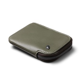 Bellroy Men's Leather Wallet and Card Case Card Pocket, Willow, Card pocket