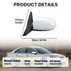 Left Driver Side Mirror Compatible with Hyundai Sonata 2006 2007