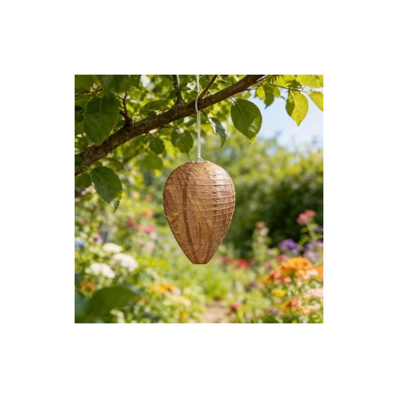 Wasp Trap 4-Pack-Attract & Trap Wasps, Hornets, Yellow Jackets; Protect