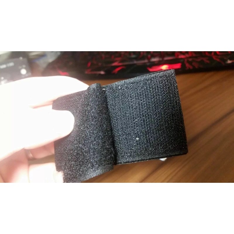 game over gaming 8-bit text 2"x3" hook & loop tactical