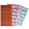 750 3 PAGE GAMES JUMBO BINGO TICKETS 6 TO VIEW