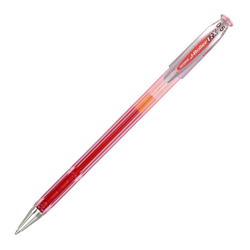 Zebra Rollerball, Pluma J-Roller RX Fino, Punto Fino 0,5 mm,