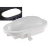 LED Oval Feuchtraum-Leuchte weiß 230V/12W 1000lm