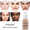 PHOERA Full Coverage Foundation Soft Matte Liquid | Oil Control,