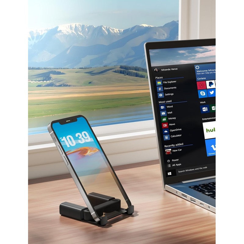 OMIRE Base para Celular, Porta Celular de Pintalabios con Almohadilla