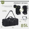 KSIBNW Duffel Bag with Wheels and Handle, 4 In 1