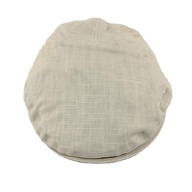Lightweight Linen Cotton Blend Khaki Ivy Colf Cap