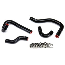 HPS 57-1396-BLK Black Silicone Heater Hose Kit (Coolant)