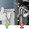Universal Washing Machine Drain Hose Holder Adjustable Utility Sink Clamp