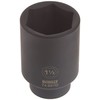 DEWALT 6 PT 1/2" Deep Drive Impact Socket 1-1/2" SAE