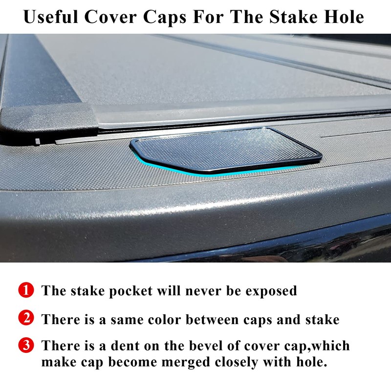 TTCR-II for 2019-2020 Chevy Silverado GMC Sierra Bed Rail Stake