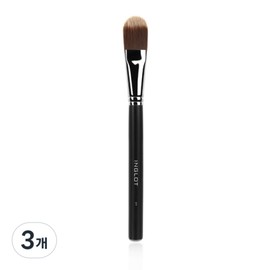 Inglot Face Brush 21T, Mixed Colors, 3 Pieces / 잉글롯 페이스브러쉬 21T, 혼합 색상, 3개