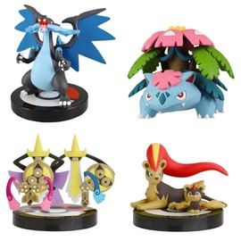 Capsule Pokemon XY 3d Pokemon Corporation XY 03 All 4 types Set