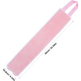 Aplicador de Bronceador para Espalda Fibra Rosa Que Previene Manchas en Manos y Es Amigable Tipo de Piel