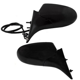 Brock Replacement Driver and Passenger Set Manual Side Door Mirrors Compatible with 1995 1996 Roadmaster Fleetwood Caprice Impala