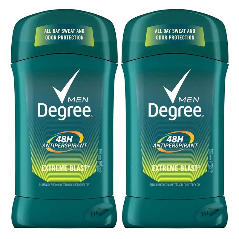 Degree Deodorant Mens Extreme Blast (79ml) 2.7 Ounce (Pack of