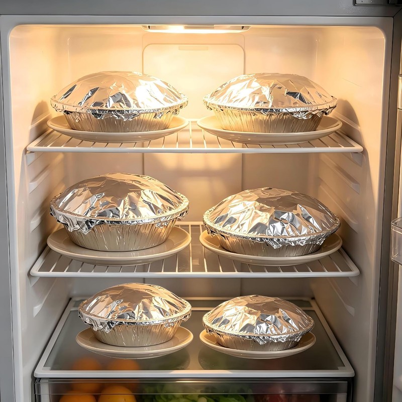 Cubierta Elástica de Papel de Aluminio para Alimentos, Cubierta Reutilizable