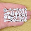 15 Small Lock & Key Metal Cutting Dies, Locks, Keys,