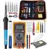 Electric Soldering Iron Set, 60W Adjustable Temperature Soldering Iron Tools