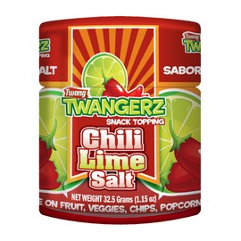 Twangerz Chile-Lime Seasoning Salt Snack Topping, 1.15-Ounce Shaker (Pack of 20)