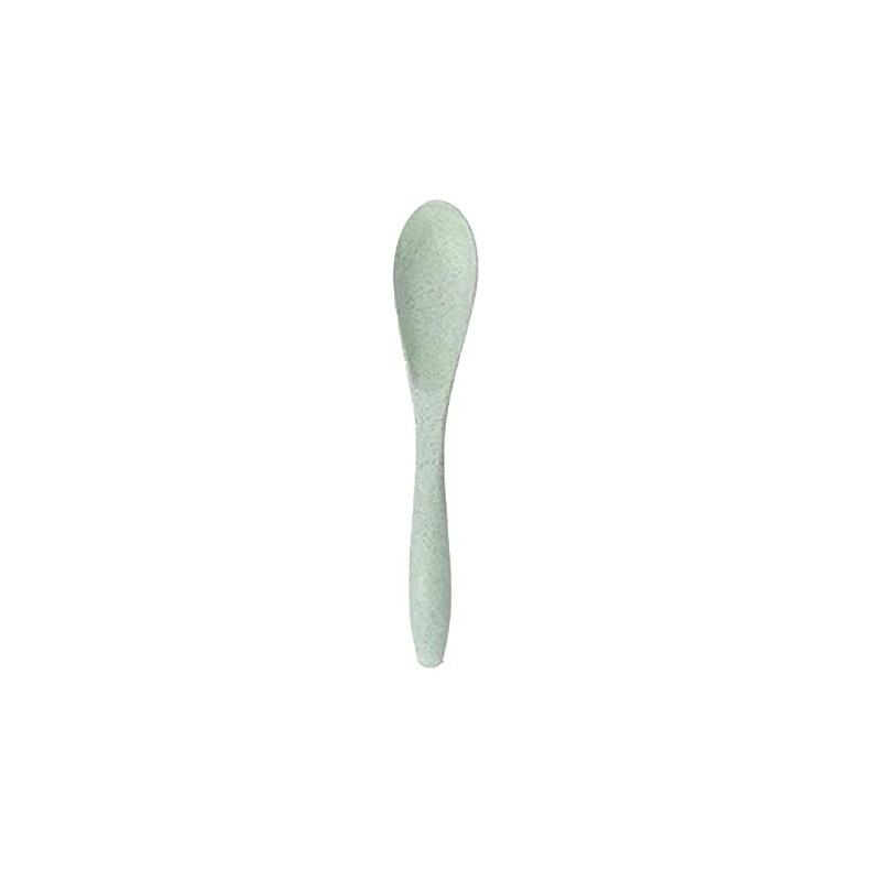 Juego de Utensilios de Viaje, Cubiertos de Paja de Trigo,
